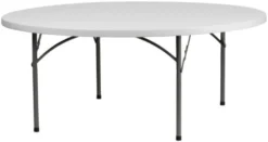 Flash Furniture 6-Foot Round Granite White Plastic Folding Table 11 Flash Furniture 6-Foot Round Granite White Plastic Folding Table -Amazon Basics Furniture Shop 31dL0V7zQwL. AC