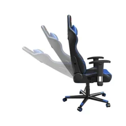 Epic Racing Professional Gaming Chair With Adjustable Height, Full Recline And Headrest/Lumbar Support (Blue) -Amazon Basics Furniture Shop 31e6SMOM47L
