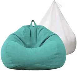 Autek Bean Sofa Chair Couch Bag Cover Set With Inner Bag(No Filler Include) Lazy Lounger Cover For Adults Children Large Avaiable04 -Amazon Basics Furniture Shop 31i2ezmFlRL. AC