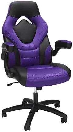 OFM Gaming Chair Ergonomic Racing Style PC Computer Desk Office Chair - 360 Swivel, Integrated Lumbar Support & Headrest, Adjustable Height, Recline Tilt Control, Flip-Up Arms, 275lb Max, 2022 Orange 8 OFM Gaming Chair Ergonomic Racing Style PC Computer Desk Office Chair - 360 Swivel, Integrated Lumbar Support & Headrest, Adjustable Height, Recline Tilt Control, Flip-Up Arms, 275lb Max, 2022 Orange - Image 8