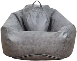 HUMMSE Bean Bag Chair Cover【with Inner Cover】 (No Filler) Plush Toys Storage XXXL(47 X 39) Inches Ultra Soft Leatherette | Washable | Water Resistant | Adult Size Zipper Recliner (Brown, Large) 14 HUMMSE Bean Bag Chair Cover【with Inner Cover】 (No Filler) Plush Toys Storage XXXL(47 X 39) Inches Ultra Soft Leatherette | Washable | Water Resistant | Adult Size Zipper Recliner (Brown, Large) -Amazon Basics Furniture Shop 31jFa2cxV8L. AC