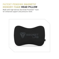 Secretlab Titan Evo 2022 Dark Knight Gaming Chair - Reclining, Ergonomic, Comfortable Computer Chair With 4D Armrests, Headrest & Lumbar Support - Regular - Black - Hybrid Leather -Amazon Basics Furniture Shop 31kTZ92FnkL