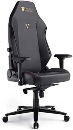 Noblerocker Gaming Chair Ergonomic PC Game Chair- Lumbar Support Headrest 4D Armrests Computer Chair, Big And Tall Comfortable Large -Amazon Basics Furniture Shop 31oPFEWRc3L. AC