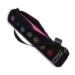 Bean Products Yoga Mat Bags From A Multitude Of Cotton Colors - 2 Sizes - Choose Large For Standard Mats Or Extra Large For Oversize Or More Room For Accessories