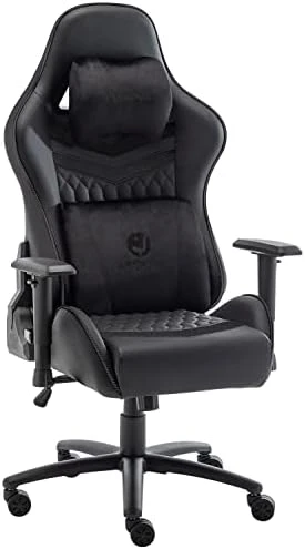 Resiova Gaming Chair Computer Office Gamer Chair With Lumbar Rest And Headrest Support,350lb Weight Capacity Metal Base Racing Style Pu Leather Ergonomic Desk Pc Chair… 7 Resiova Gaming Chair Computer Office Gamer Chair With Lumbar Rest And Headrest Support,350lb Weight Capacity Metal Base Racing Style Pu Leather Ergonomic Desk Pc Chair… - Image 7