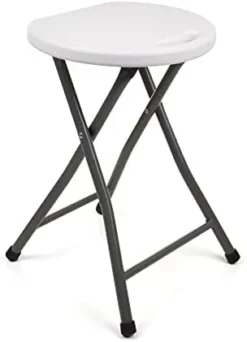 Mintra Home Folding Stools - 18.5in Height, Metal, Heavy Duty (1 Pack, Aqua Green) 19 Mintra Home Folding Stools - 18.5in Height, Metal, Heavy Duty (1 Pack, Aqua Green) -Amazon Basics Furniture Shop 31rClyKb17S. AC