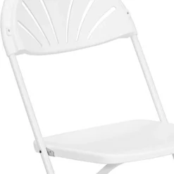 EMMA + OLIVER 2 Pack 650 Lb. Capacity White Plastic Fan Back Folding Chair -Amazon Basics Furniture Shop 31rVDA6oy0L