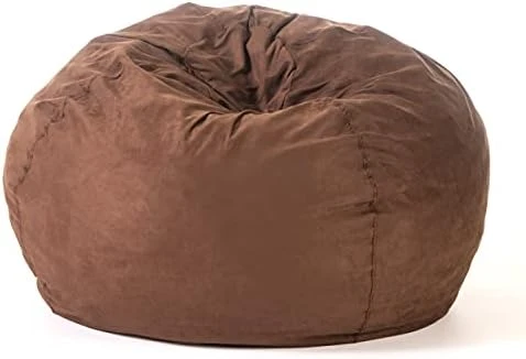 Christopher Knight Home Waldo 5 Foot Bean Bag, 5 Ft, Charcoal 10 Christopher Knight Home Waldo 5 Foot Bean Bag, 5 Ft, Charcoal - Image 10