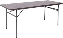 Flash Furniture Elon 6-Foot Granite White Plastic Folding Training Table -Amazon Basics Furniture Shop 31so3RDTUyL. AC