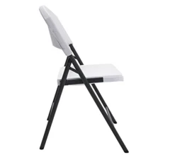 Lifetime Products Contoured Folding Chair, White -Amazon Basics Furniture Shop 31ttM4E3CYL