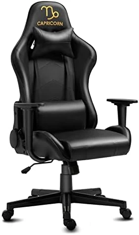 High-Back Swivel Gaming Chair Recliner With Lumbar Support And Headrest, Height Adjustable Ergonomic Office Desk Chair, Blue White 12 High-Back Swivel Gaming Chair Recliner With Lumbar Support And Headrest, Height Adjustable Ergonomic Office Desk Chair, Blue White - Image 12