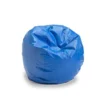 Child Bean Bag Chairs By Better American Products - Kid Sized Baseball Style Vinyl Bean Bag Chairs Perfect For Game Rooms And More {Blue}