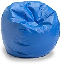 Child Bean Bag Chairs By Better American Products - Kid Sized Baseball Style Vinyl Bean Bag Chairs Perfect For Game Rooms And More {Blue} 5 Child Bean Bag Chairs By Better American Products - Kid Sized Baseball Style Vinyl Bean Bag Chairs Perfect For Game Rooms And More {Blue} - Image 5