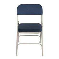 OEF Furnishings (2 Pack Fabric Upholstered 2" Cushion Folding Chair, Blue 15 OEF Furnishings (2 Pack Fabric Upholstered 2" Cushion Folding Chair, Blue -Amazon Basics Furniture Shop 31voHQosTJL