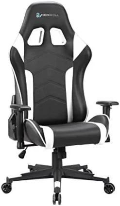 Newskill Kitsune Gaming Chair, Ys/m, White -Amazon Basics Furniture Shop 31wvGcpxn8L. AC