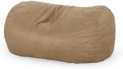 Great Deal Furniture Haley 6 Ft Faux Suede Microfiber Bean Bag (Charcoal) 22 Great Deal Furniture Haley 6 Ft Faux Suede Microfiber Bean Bag (Charcoal) -Amazon Basics Furniture Shop 31y0IoarSsL. AC