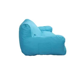Dporticus Double Mini Lounger Sofa, Bean Bag Chair Self-Rebound Sponge Double Child Seat 51" X 32" X 18" Blue 11 Dporticus Double Mini Lounger Sofa, Bean Bag Chair Self-Rebound Sponge Double Child Seat 51" X 32" X 18" Blue -Amazon Basics Furniture Shop 31yAOwYHkFL