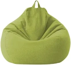 Bean Bag Chair Cover For Kids And Adults, Sturdy Zipper Beanbag Case, Sack Bean Bag, Zipper Storage Beanbag (No Filler) For Organizing Children Plush Toys Lazy Sofa Chairs (Purple, S) -Amazon Basics Furniture Shop 31yzB1LmM2L. AC