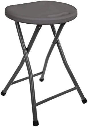 Mintra Home Folding Stools - 18.5in Height, Metal, Heavy Duty (1 Pack, Aqua Green) 10 Mintra Home Folding Stools - 18.5in Height, Metal, Heavy Duty (1 Pack, Aqua Green) - Image 10