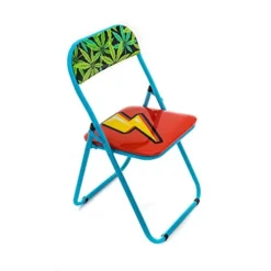 Seletti Blow Flash Folding Chair With Decor
