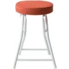 Iris Plaza OTC-47 Folding Stool, Chair, Orange, (W X D X H): Approx. 13.0 X 11.8 X 18.1 Inches (33 X 30 X 46 Cm), Compact, Lightweight, Load Capacity 176.4