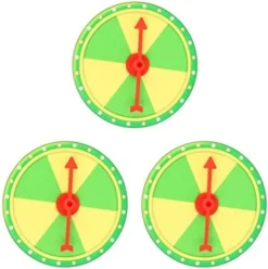 CANIGHT 1set Favors Birthday Indoor Cm Party Decorative Show Tabletop Win Turn Game Mini Draw Activity Activities Pub Yellow Raffle Prop Family Wedding The Hanging Portable Night Gaming -Amazon Basics Furniture Shop 411d9PLj2OL. AC