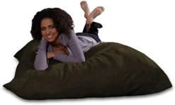 Sofa Sack - Plush, Ultra Soft Bean Bag Chair - Memory Foam Bean Bag Chair With Microsuede Cover - Stuffed Foam Filled Furniture And Accessories For Dorm Room - Charcoal 25 Sofa Sack - Plush, Ultra Soft Bean Bag Chair - Memory Foam Bean Bag Chair With Microsuede Cover - Stuffed Foam Filled Furniture And Accessories For Dorm Room - Charcoal -Amazon Basics Furniture Shop 411ghyahORL. AC
