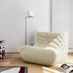 Rimdoc Fireside Chair, Soft Suede Lazy Chair Leisure Sofa Bean Bag Couch For Living Room Bedroom Salon Office -Amazon Basics Furniture Shop 413Yrct0zgL. AC