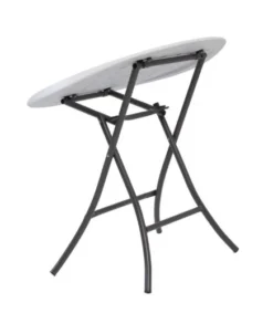 Lifetime 80230 Folding Round Table, 33 Inch, Putty