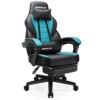 BOSSIN Gaming Chair, Leather Computer Desk Chair With Footrest And Headrest, Ergonomic Heavy Duty Design, Large Size High-Back E-Sports, Big And Tall Gaming Chair
