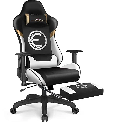 Marvel Eternals Gaming Chair Desk Office Computer Racing Chairs - Adults Gamer Ergonomic Game Footrest Reclining High Back Support Racer Leather Foot Rest (Eternals) 1 Marvel Eternals Gaming Chair Desk Office Computer Racing Chairs - Adults Gamer Ergonomic Game Footrest Reclining High Back Support Racer Leather Foot Rest (Eternals)