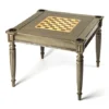 Butler Vincent Silver Satin Multi Game Table