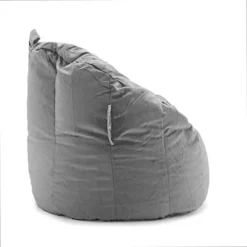 Big Joe Hug Bean Bag Chair, Gray Hyde, 3ft & Milano Bean Bag Chair, Gray Plush, 2.5ft 14 Big Joe Hug Bean Bag Chair, Gray Hyde, 3ft & Milano Bean Bag Chair, Gray Plush, 2.5ft -Amazon Basics Furniture Shop 416sPhAeYfL