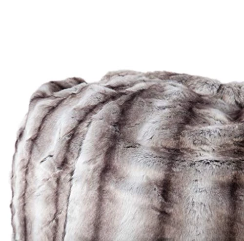 Dporticus Bean Bag Chair, Memory Foam Filling Sofa With Furry Fur Plush Cover, For Adults And Kids 3 Ft, Crepe Print 5 Dporticus Bean Bag Chair, Memory Foam Filling Sofa With Furry Fur Plush Cover, For Adults And Kids 3 Ft, Crepe Print - Image 5