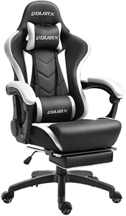 Dowinx Gaming Chair Ergonomic Racing Style Recliner With Massage Lumbar Support, Office Armchair For Computer PU Leather E-Sports Gamer Chairs With Retractable Footrest (Black&Blue) 23 Dowinx Gaming Chair Ergonomic Racing Style Recliner With Massage Lumbar Support, Office Armchair For Computer PU Leather E-Sports Gamer Chairs With Retractable Footrest (Black&Blue) -Amazon Basics Furniture Shop 417nCk6wiBL. AC