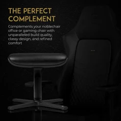 Noblechairs Footrest For Gaming Chairs, Compatible With Epic, Hero, And ICON Gaming Chairs, Real Leather, Black 12 Noblechairs Footrest For Gaming Chairs, Compatible With Epic, Hero, And ICON Gaming Chairs, Real Leather, Black -Amazon Basics Furniture Shop 418uxKvWWAL