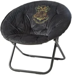 Idea Nuova Jurassic World Plush Folding Saucer™ Chair With 32" Folding And Metal Frame For Kids,Teens,Adults -Amazon Basics Furniture Shop 419a7j2MzSL. AC