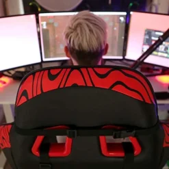 CLUTCH CHAIRZ Pewdiepie Chair - Ergonomic Gaming Chair, Video Game Chairs, Office Chair, High Chair And Lumbar Pillow For Computer Desk - Black - Throttle Seriesk - Black - Throttle Series 8 CLUTCH CHAIRZ Pewdiepie Chair - Ergonomic Gaming Chair, Video Game Chairs, Office Chair, High Chair And Lumbar Pillow For Computer Desk - Black - Throttle Seriesk - Black - Throttle Series -Amazon Basics Furniture Shop 41AD8ukoUQL