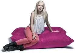 Jaxx 3.5 Ft Pillow Saxx Kids Bean Bag, Cherry -Amazon Basics Furniture Shop 41BK8E cHYL. AC