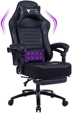 Fantasylab Racing Gaming Chair With Footrest Massage Computer Game Chair 400lb Reclining Gaming Chair Ergonomic Desk Chair Racing Recliner Chairs Leather Memory Foam Office Chair 16 Fantasylab Racing Gaming Chair With Footrest Massage Computer Game Chair 400lb Reclining Gaming Chair Ergonomic Desk Chair Racing Recliner Chairs Leather Memory Foam Office Chair -Amazon Basics Furniture Shop 41BtQ4QSYnL. AC