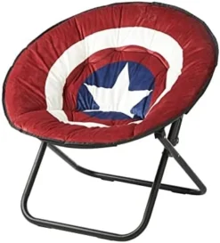 Idea Nuova Jurassic World Plush Folding Saucer™ Chair With 32" Folding And Metal Frame For Kids,Teens,Adults -Amazon Basics Furniture Shop 41BvPC17JiL. AC