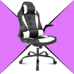 Pink Gaming Chair For Adults Ergonomic Computer Chair W/Flip Up Armrest & Lumbar Support Adjustable Office Gamer Chair 360° Swivel Seat And Headrest 25 Pink Gaming Chair For Adults Ergonomic Computer Chair W/Flip Up Armrest & Lumbar Support Adjustable Office Gamer Chair 360° Swivel Seat And Headrest -Amazon Basics Furniture Shop 41CSNxNBPWL. AC