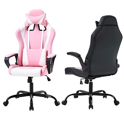 Ergonomic Office Chair Desk Gaming Chair PC Racing Chair High Back Executive Recliner Backrest And Seat Height Adjustable Swivel Rocker E-Sports Chair For Adults With Headrest And Lumbar Support 4 Ergonomic Office Chair Desk Gaming Chair PC Racing Chair High Back Executive Recliner Backrest And Seat Height Adjustable Swivel Rocker E-Sports Chair For Adults With Headrest And Lumbar Support - Image 4