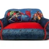 Marvel Avengers Cozy Double Bean Bag Sofa Chair With Sherpa Trim Blue Large