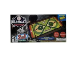 Kole Imports KL890-6 2-in-1 Table Game - Baseball & Soccer - Pack Of 6