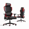 PatioMage Gaming Chair High Back Ergonomic Gaming Chair Breathable Fabric Office Chair Game Chair With Adjustable Headrest And Wider Lumbar Support Racing Mecha Thickened Seat Cushion For Adults