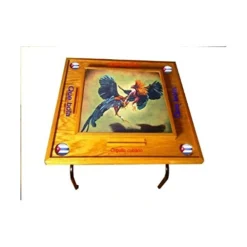 Gallos Domino Table With Cuba Flag