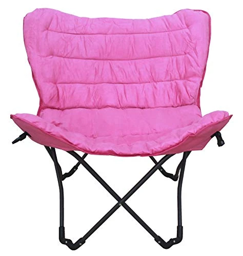 Zenithen Limited Pink Butterfly Folding Chair ? Great For Dorms, Bedrooms And Rec-Rooms 2 Zenithen Limited Pink Butterfly Folding Chair ? Great For Dorms, Bedrooms And Rec-Rooms - Image 2