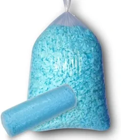 NiceLady Shredded Memory Foam Filling For Bean Bag Filler Foam Refill For Pillow Dog Beds Chairs Cushions And Arts Crafts, Added Gel Particles (White, 1 * 5 Pound) -Amazon Basics Furniture Shop 41F7Shx41JL. AC