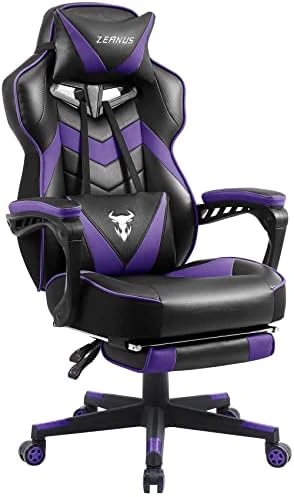 Zeanus Gaming Chairs With Footrest Recliner Computer Chair For Adults Massage Gaming Chair Big And Tall Gaming Chair Ergonomic Office Gamer Chair For Heavy People Recliner Racing Gaming Chair Black 11 Zeanus Gaming Chairs With Footrest Recliner Computer Chair For Adults Massage Gaming Chair Big And Tall Gaming Chair Ergonomic Office Gamer Chair For Heavy People Recliner Racing Gaming Chair Black - Image 11